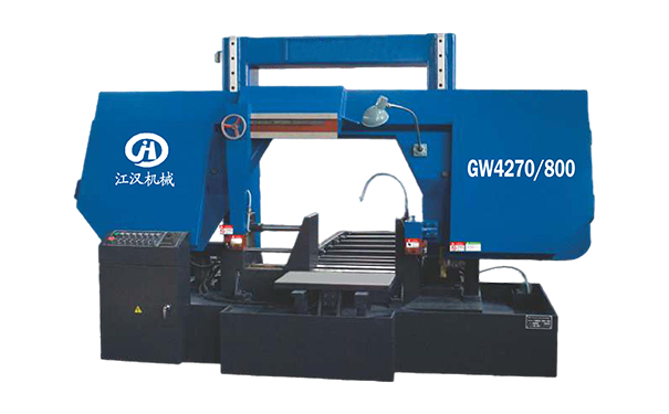 梓潼GW4270/800双柱龙门卧式带锯床